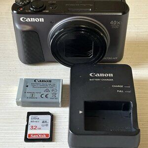 Canon PowerShot SX730 HS Digital Camera – 20.3MP – 40x Optical Zoom – 3 Tilt LCD